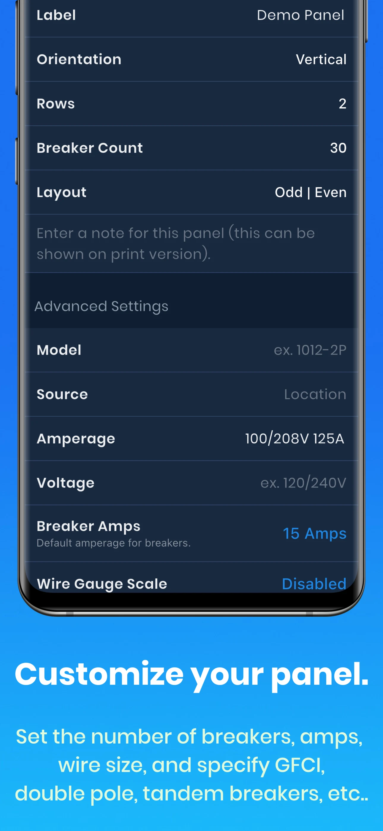 Breaker Box: Panel Directory screenshot